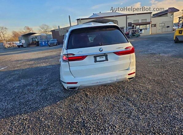 5UXCW2C57KL086101 2019 BMW X7 Белый Вид сзади