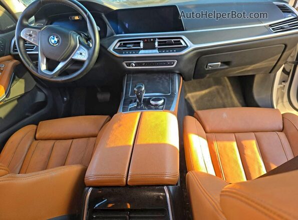 5UXCW2C57KL086101 2019 BMW X7 Белый Вид щитка приборов