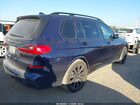 2022 Bmw X7 M50i Синий vin: 5UXCX6C08N9L67804