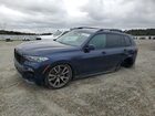 2022 Bmw X7 M50i Blue vin: 5UXCX6C09N9K95835