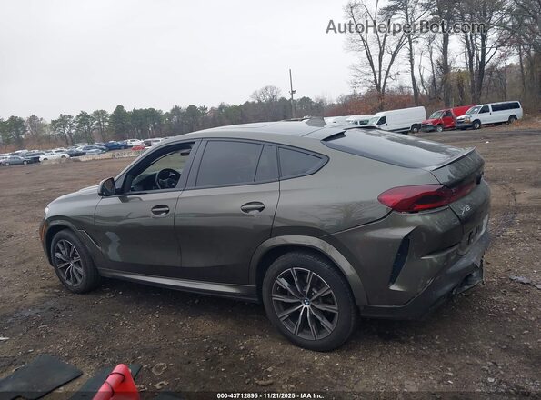 5UXCY6C05P9N67409 2023 BMW X6 Зеленый Панорамный вид салона 360°