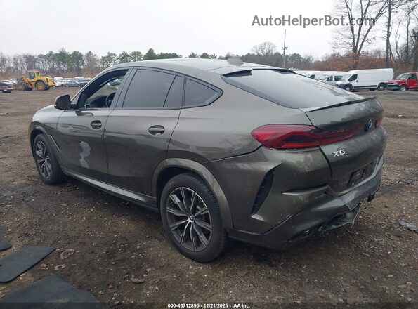 5UXCY6C05P9N67409 2023 BMW X6 Зеленый Задняя левая четверть