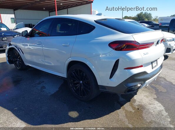 5UXCY6C09P9R58739 2023 BMW X6 White Задня ліва чверть