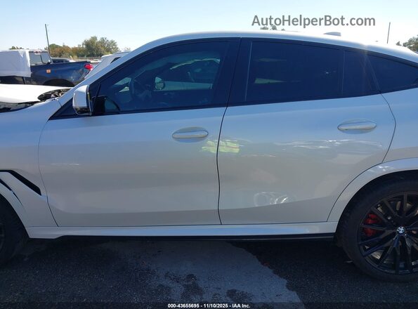 5UXCY6C09P9R58739 2023 BMW X6 White 
