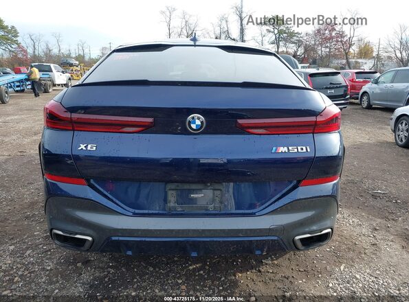 5UXCY8C01L9C99998 2020 BMW X6 Синий 