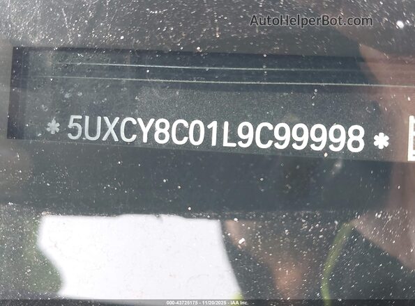 5UXCY8C01L9C99998 2020 BMW X6 Синий 