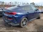 2020 Bmw X6 M50i Синий vin: 5UXCY8C01L9C99998