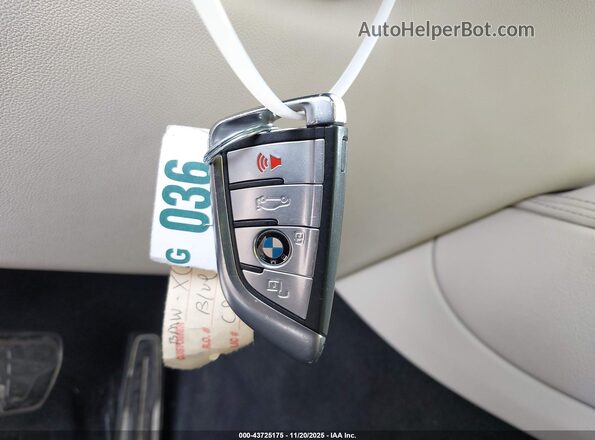 5UXCY8C01L9C99998 2020 BMW X6 Синий Вид панели приборов