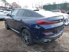 2020 Bmw X6 M50i Синий vin: 5UXCY8C01L9C99998