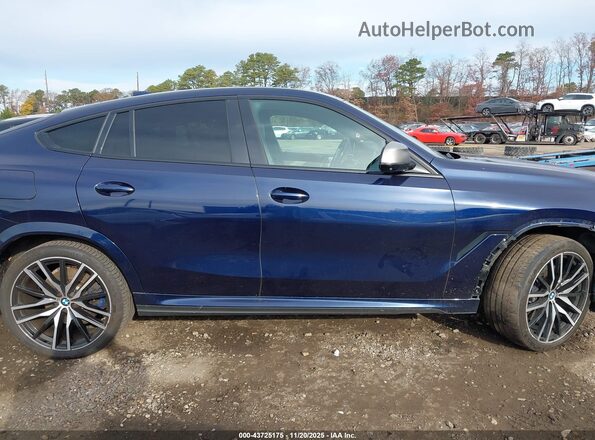5UXCY8C01L9C99998 2020 BMW X6 Синий Панорамный вид салона 360°