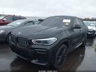 2022 Bmw X6 M50i Black vin: 5UXCY8C02N9K18796