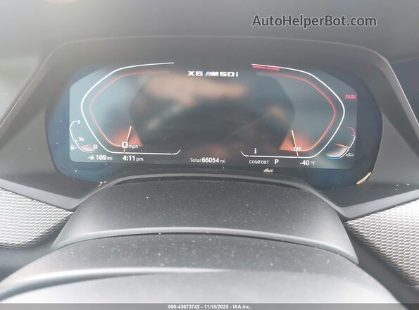 5UXCY8C09M9G82198 2021 BMW X6 Серый Вид задних сидений