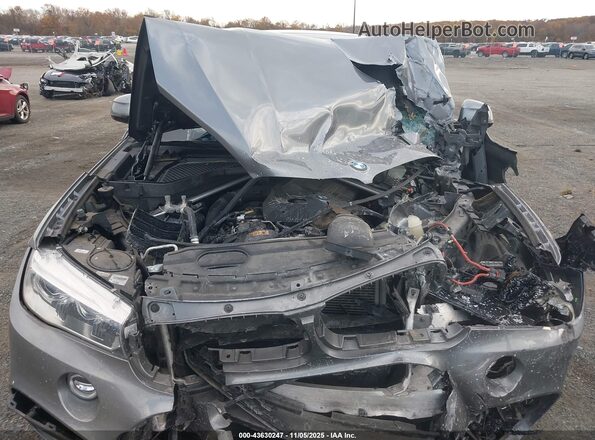 5UXKU2C32H0U30220 2017 BMW X6 Серый Вид щитка приборов