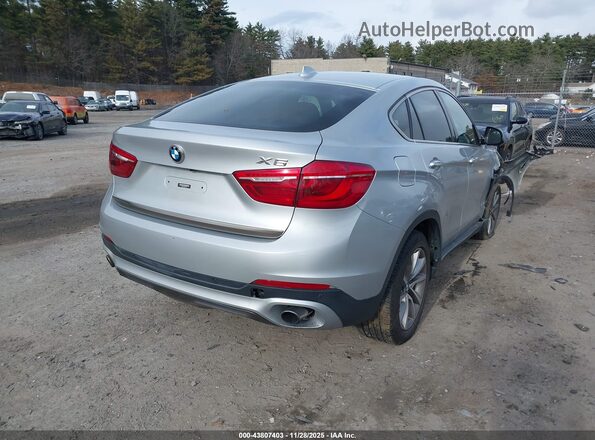 5UXKU2C35H0U29241 2017 BMW X6 Серебряный Задняя правая четверть