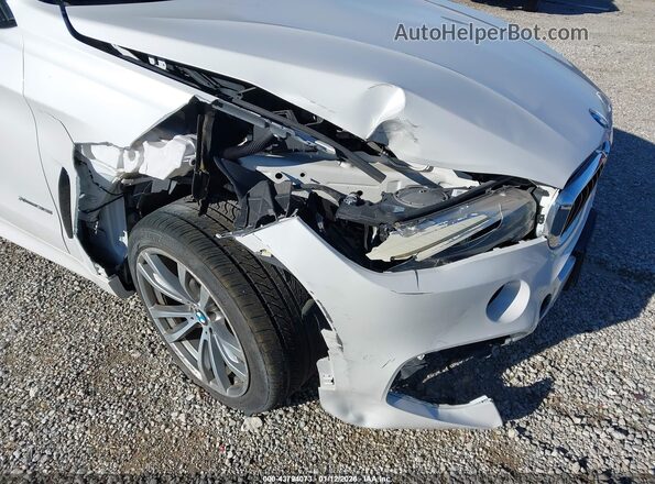 5UXKU2C53J0X48872 2018 BMW X6 White Widok z przodu