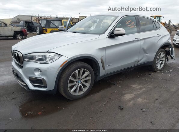 5UXKU2C53K0Z62875 2019 BMW X6 Silver Vista tres cuartos delantera izquierda