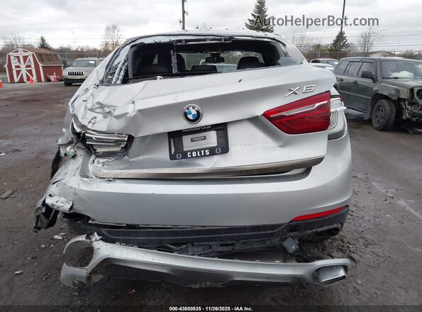 5UXKU2C53K0Z62875 2019 BMW X6 Silver 