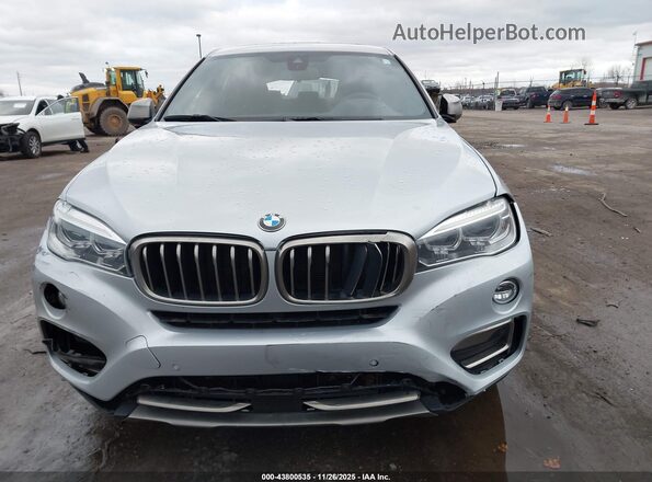5UXKU2C53K0Z62875 2019 BMW X6 Silver Vista del salpicadero