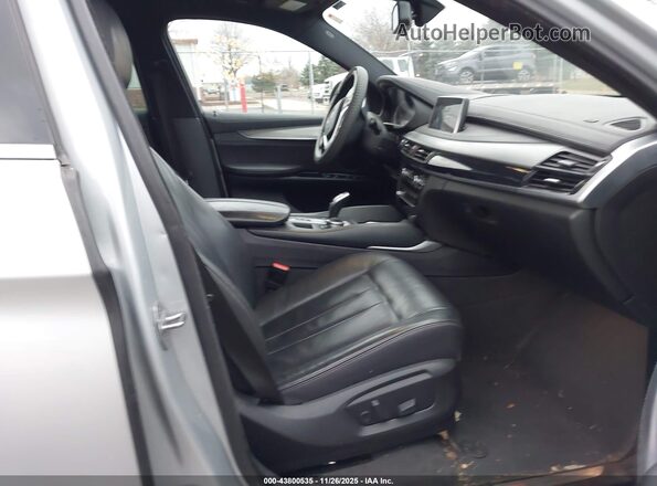5UXKU2C53K0Z62875 2019 BMW X6 Silver Vista interior delantera
