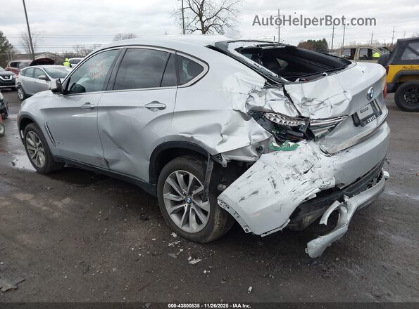 5UXKU2C53K0Z62875 2019 BMW X6 Silver Vista interior trasera