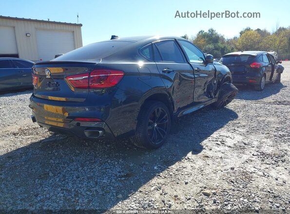 5UXKU6C58KLP60457 2019 BMW X6 Черный Задняя правая четверть