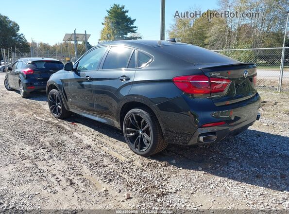 5UXKU6C58KLP60457 2019 BMW X6 Черный Задняя левая четверть