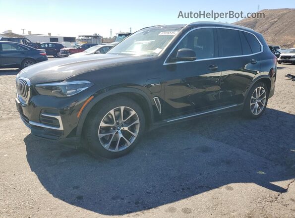 5UXTA6C03P9N92460 2023 BMW X5 Черный Передняя левая четверть