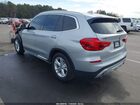 2018 Bmw X3 Xdrive30i Серебряный vin: 5UXTR9C54JLD74885