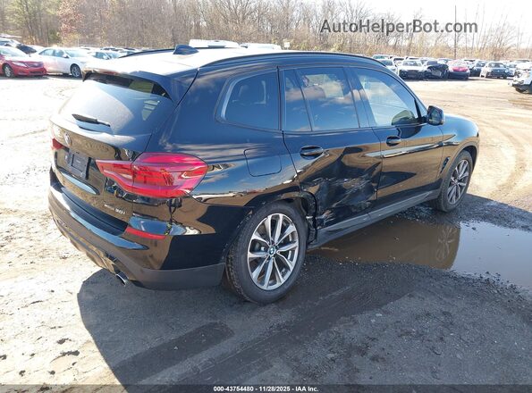 5UXTR9C54KLD98718 2019 BMW X3 Черный Вид спереди