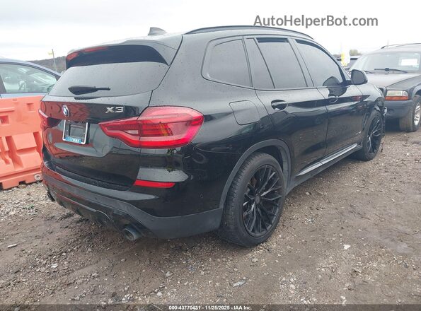 5UXTR9C59JLD57080 2018 BMW X3 Черный Задняя правая четверть