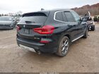 2021 Bmw X3 Xdrive30i Черный vin: 5UXTY5C0XM9E39935