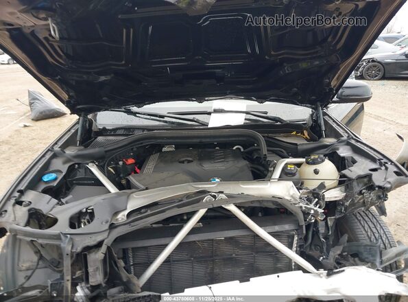 5UXTY5C0XM9E39935 2021 BMW X3 Черный Вид сзади