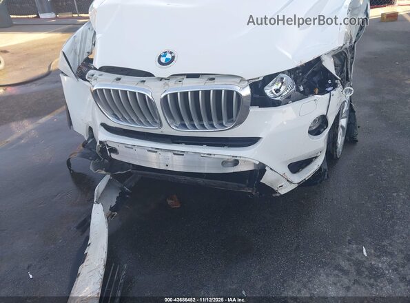 5UXWZ7C36H0V89029 2017 BMW X3 Белый Вид спереди