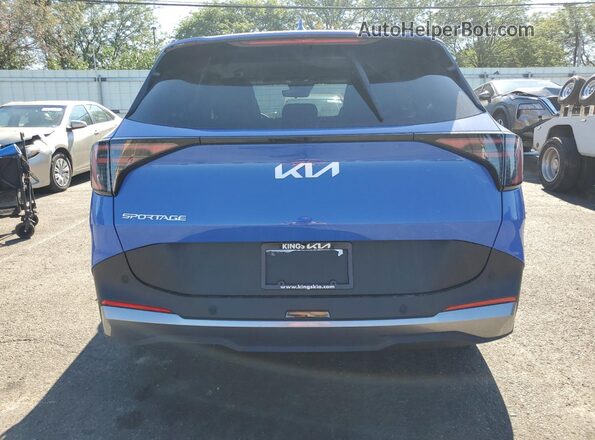 5XYK33DF6TG347413 2026 KIA SPORTAGE Синий Вид сзади