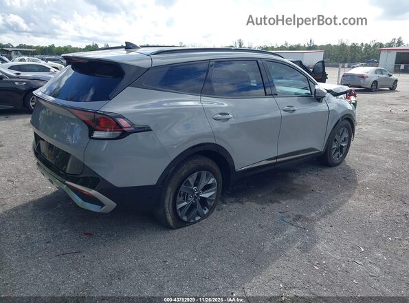 5XYK43DF9RG178686 2024 KIA SPORTAGE Gray Rear right