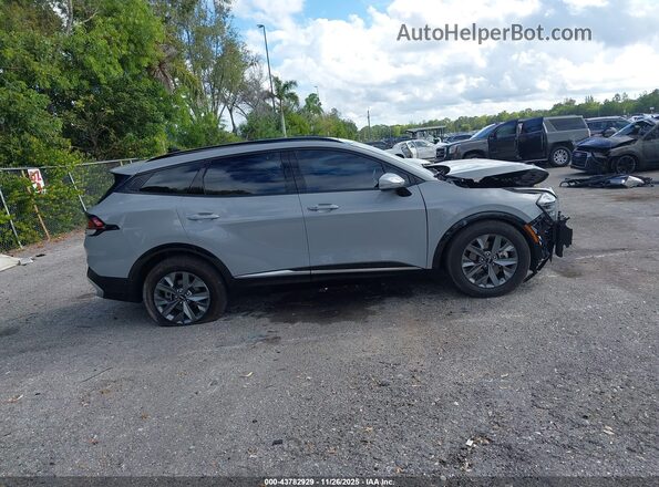5XYK43DF9RG178686 2024 KIA SPORTAGE Gray 360 interior view