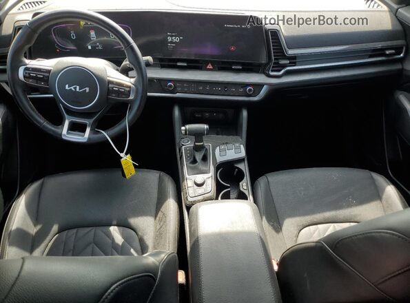5XYK6CDF1RG229222 2024 KIA SPORTAGE Blue Widok deski rozdzielczej