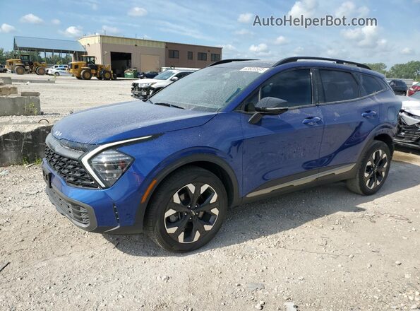 5XYK6CDF1RG229222 2024 KIA SPORTAGE Blue Przód lewy