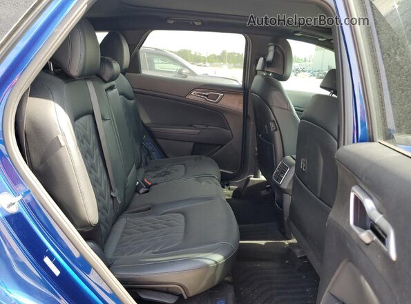 5XYK6CDF1RG229222 2024 KIA SPORTAGE Blue Widok wnętrza z tyłu