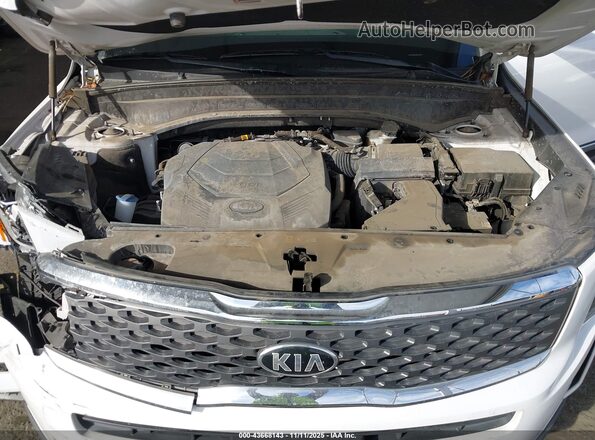5XYP2DHC3MG169976 2021 KIA TELLURIDE Белый Вид сзади