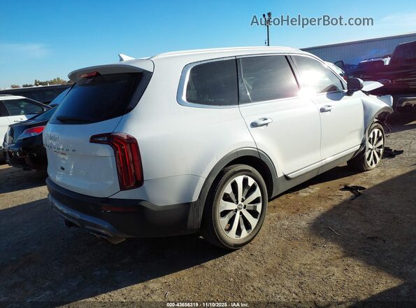 5XYP34HC0NG297008 2022 KIA TELLURIDE Белый Задняя правая четверть
