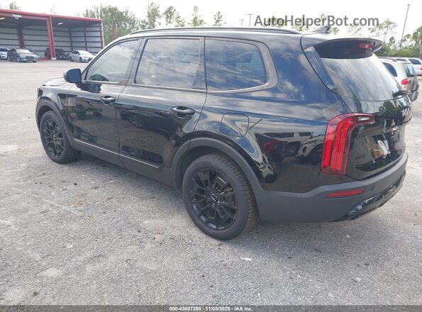 5XYP3DHC0NG290768 2022 KIA TELLURIDE Черный Задняя левая четверть