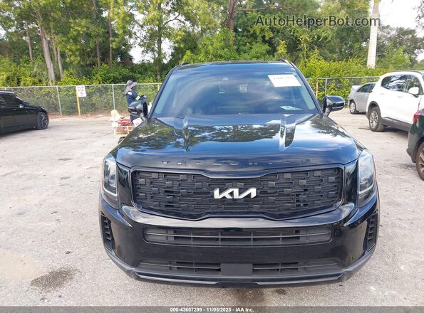 5XYP3DHC0NG290768 2022 KIA TELLURIDE Черный Вид спереди
