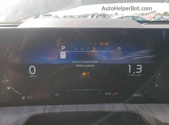 5XYP5DGC2PG372144 2023 KIA TELLURIDE Угольный Вид щитка приборов