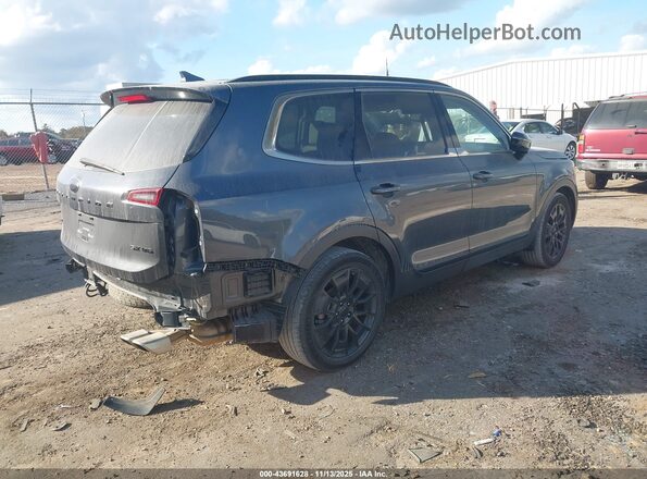 5XYP5DHC5MG098657 2021 KIA TELLURIDE Серый Задняя правая четверть