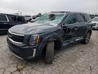 2022 Kia Telluride S Gray vin: 5XYP64HC9NG256884