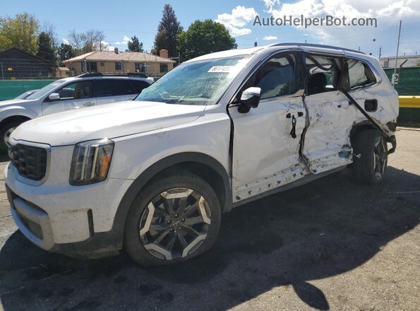 5XYP6DGC3RG486539 2024 KIA TELLURIDE Белый Передняя левая четверть