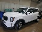 2022 Kia Telluride S White vin: 5XYP6DHCXNG296021