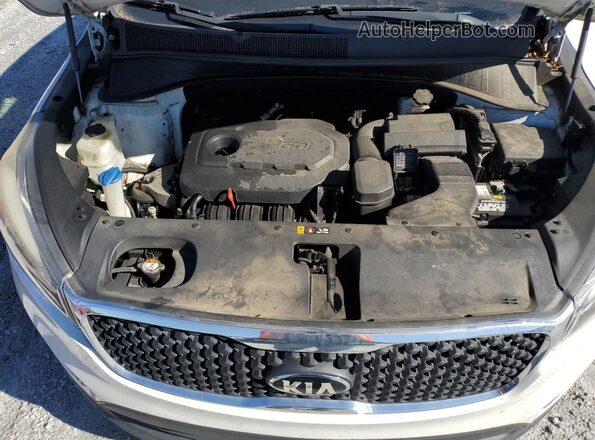 5XYPG4A39GG047798 2016 KIA SORENTO White Widok komory silnika