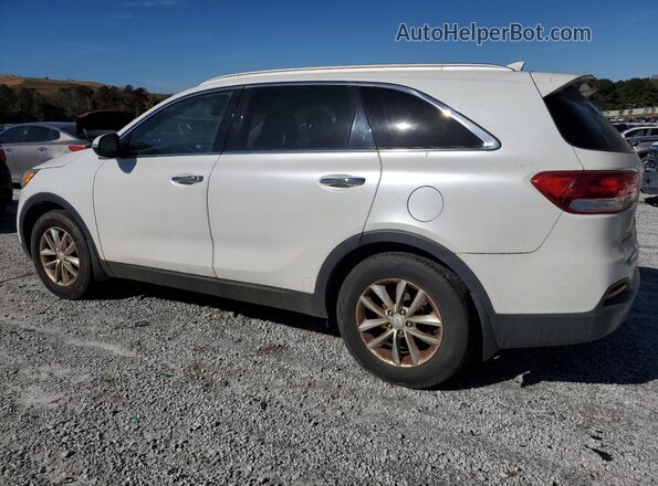 5XYPG4A39GG047798 2016 KIA SORENTO White Tył lewy